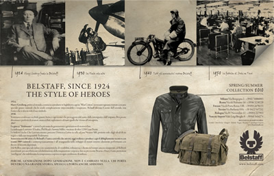 copertina video belstaff
